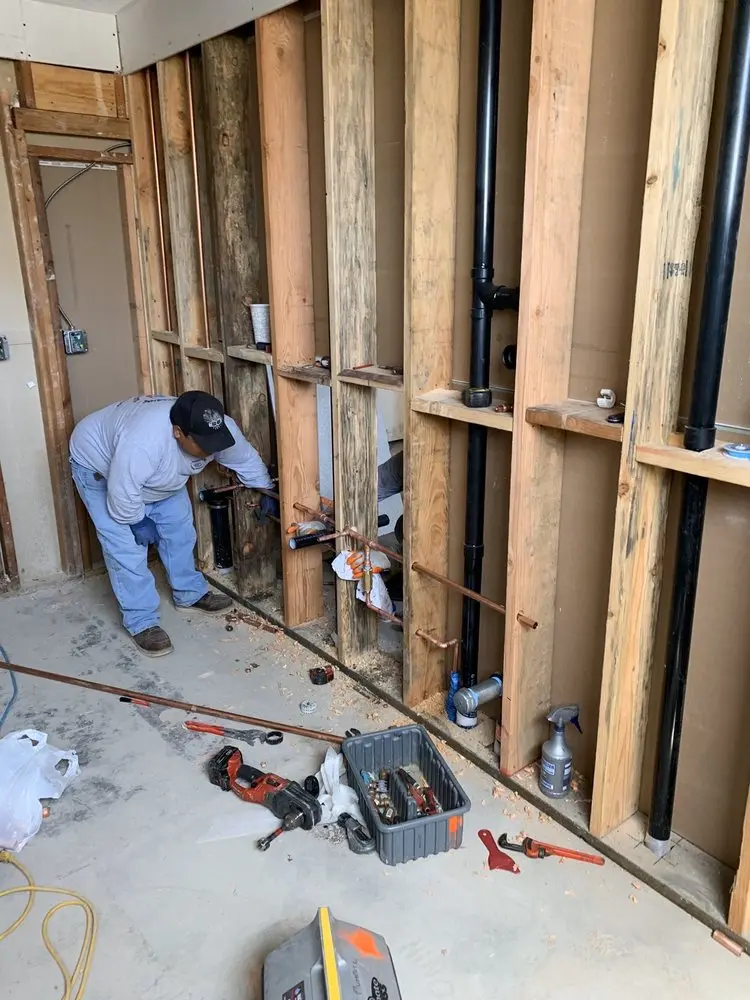 Commercial rough-in plumbing for Trenchless Sewer Repair in Loveland